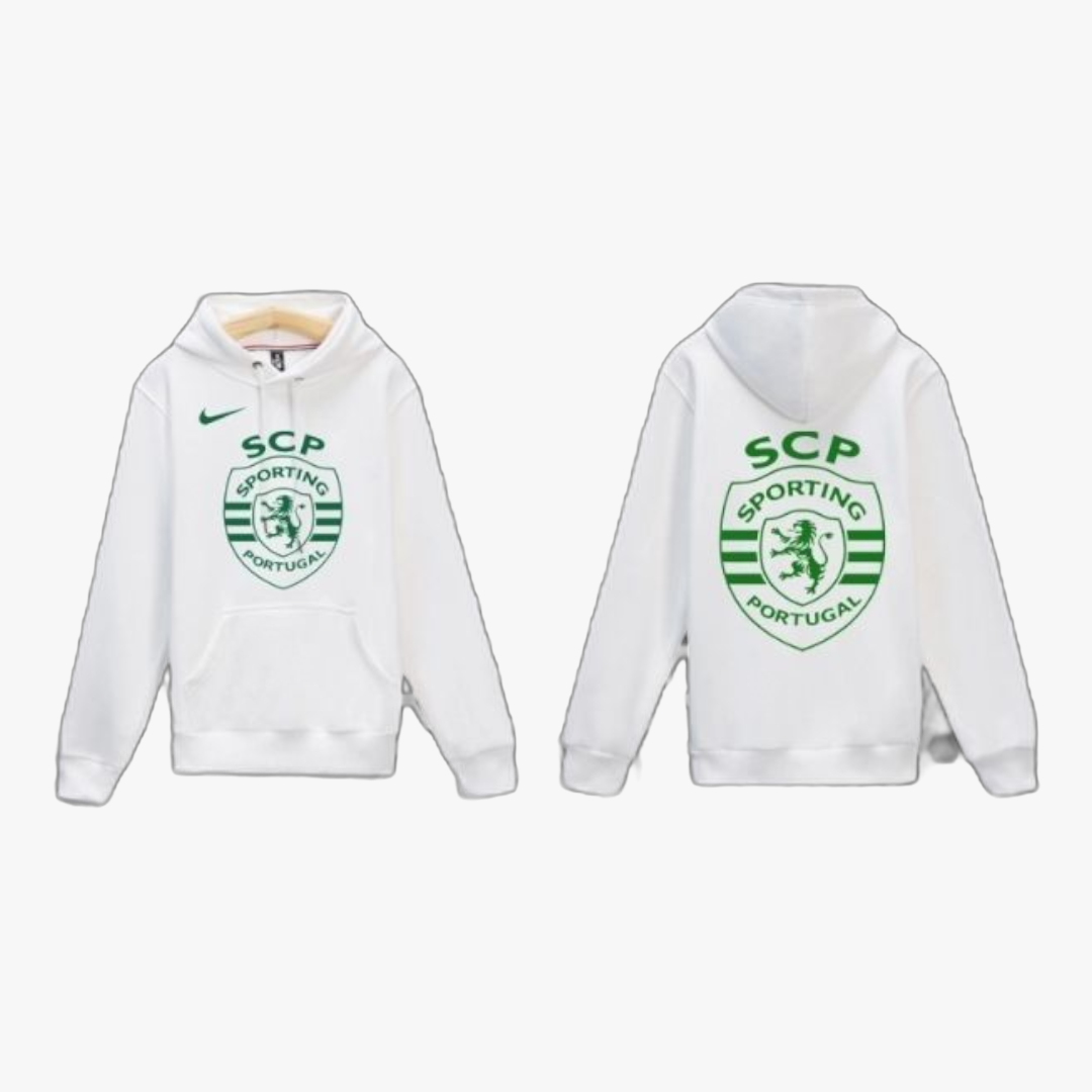 Sporting - Sweat-shirt com capuz - Branca