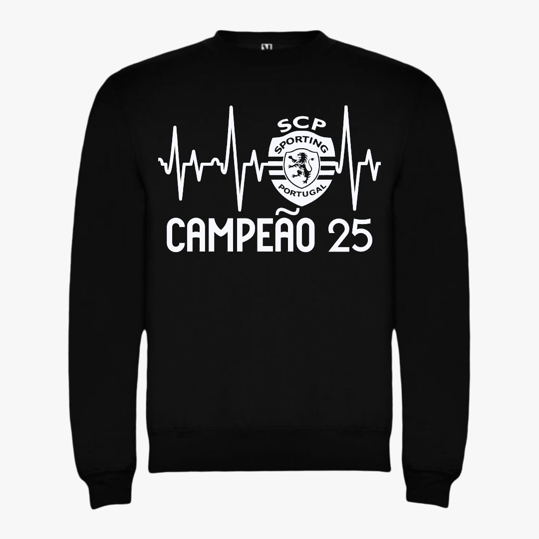 Sporting - Sweat-shirt - Preta