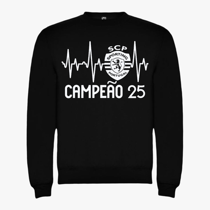 Sporting - Sweat-shirt - Preta