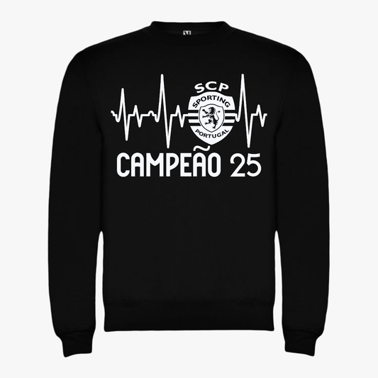 Sporting - Sweat-shirt - Preta