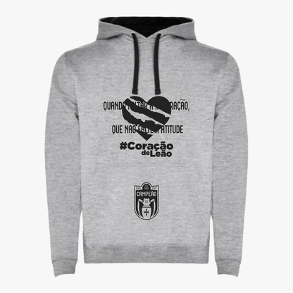 Sporting - Sweat-shirt com capuz - Cinza