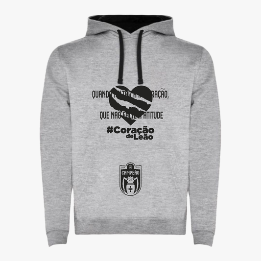Sporting - Sweat-shirt com capuz - Cinza
