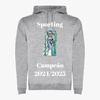 Sporting - Sweat-shirt com capuz - Cinza