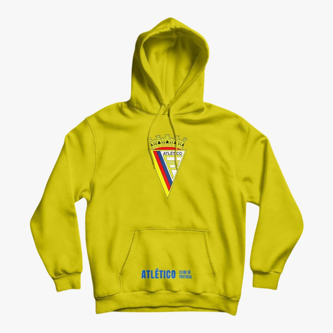 Atlético - Sweat-shirt com capuz - Amarela