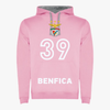 Benfica - Sweat-shirt com capuz - Rosa