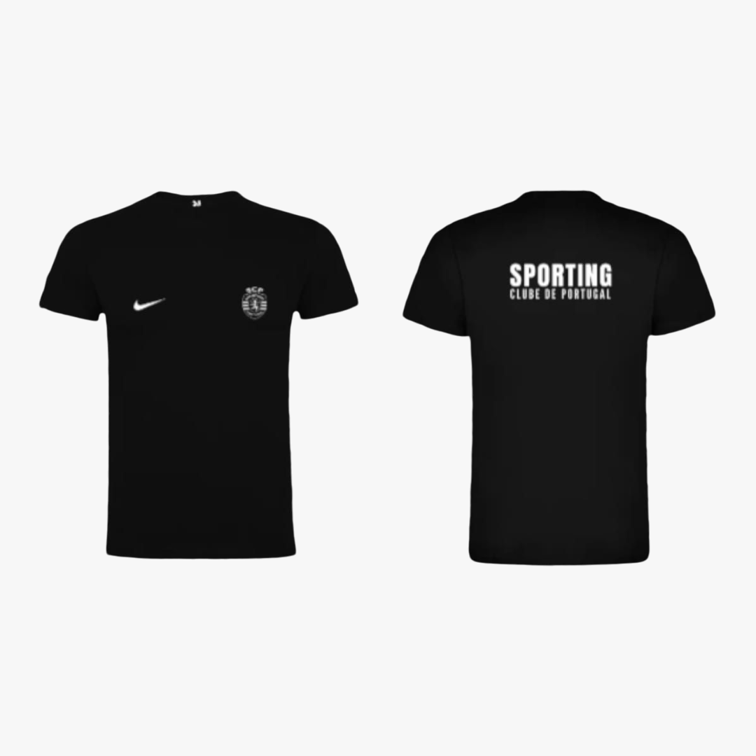 Sporting - T-shirt Preta