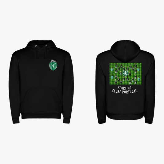 Sporting - Sweat-shirt com capuz - Preta