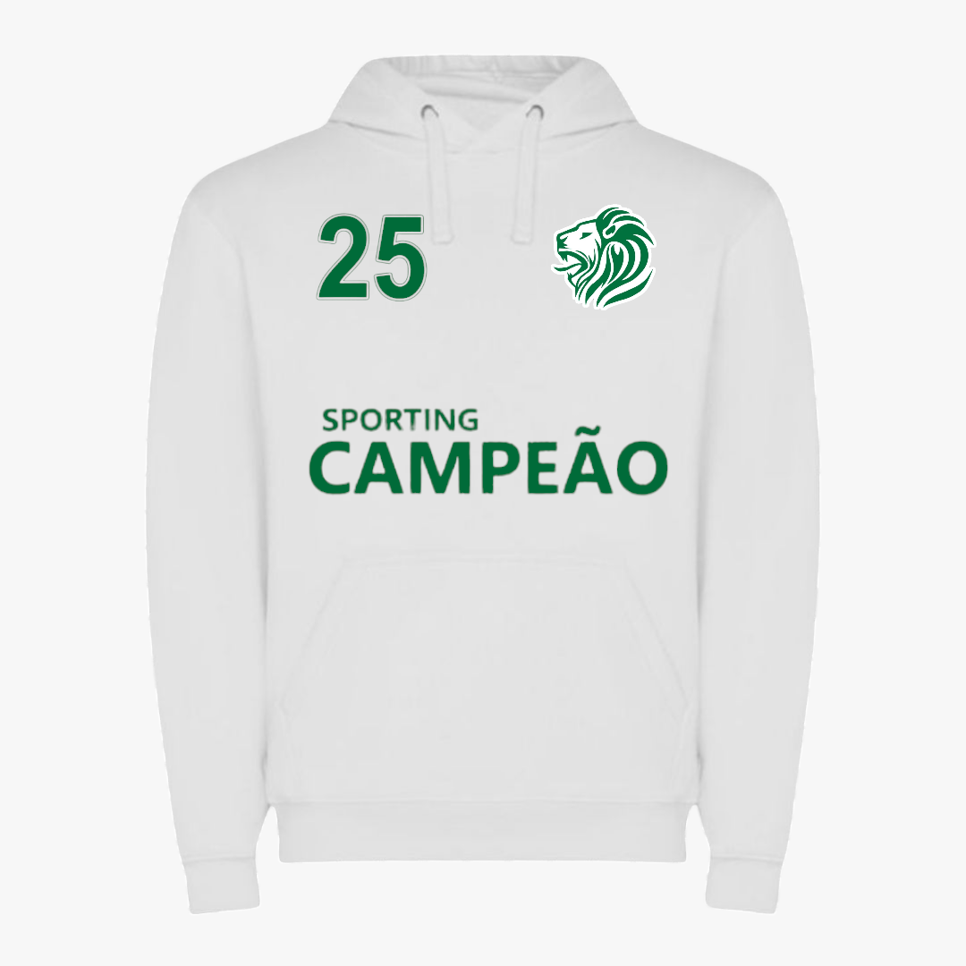 Sporting - Sweat-shirt com capuz - Branca