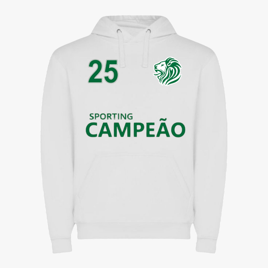Sporting - Sweat-shirt com capuz - Branca