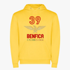 Benfica - Sweat-shirt com capuz - Amarela