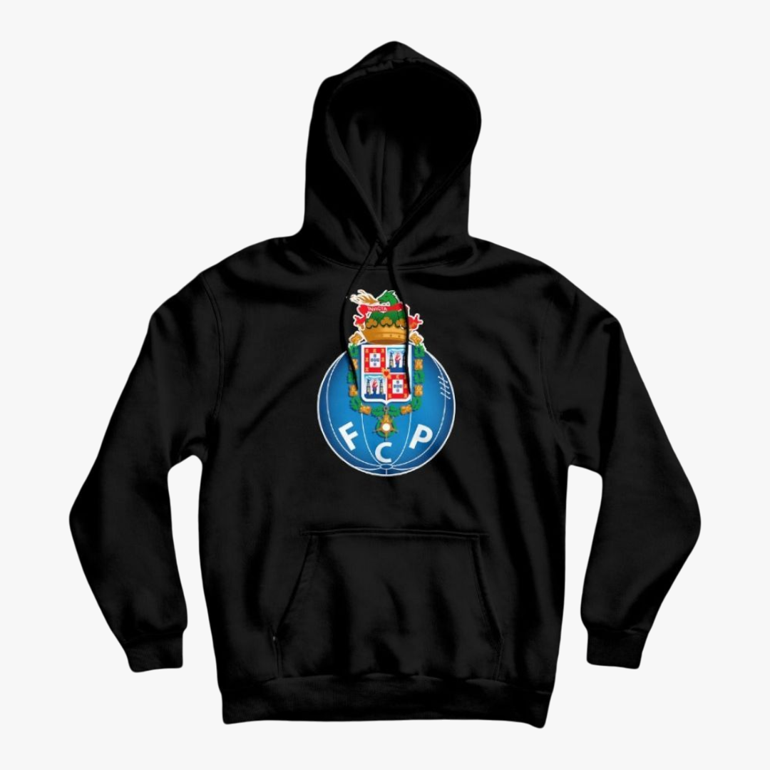 Porto - Sweat-shirt com capuz - Preta
