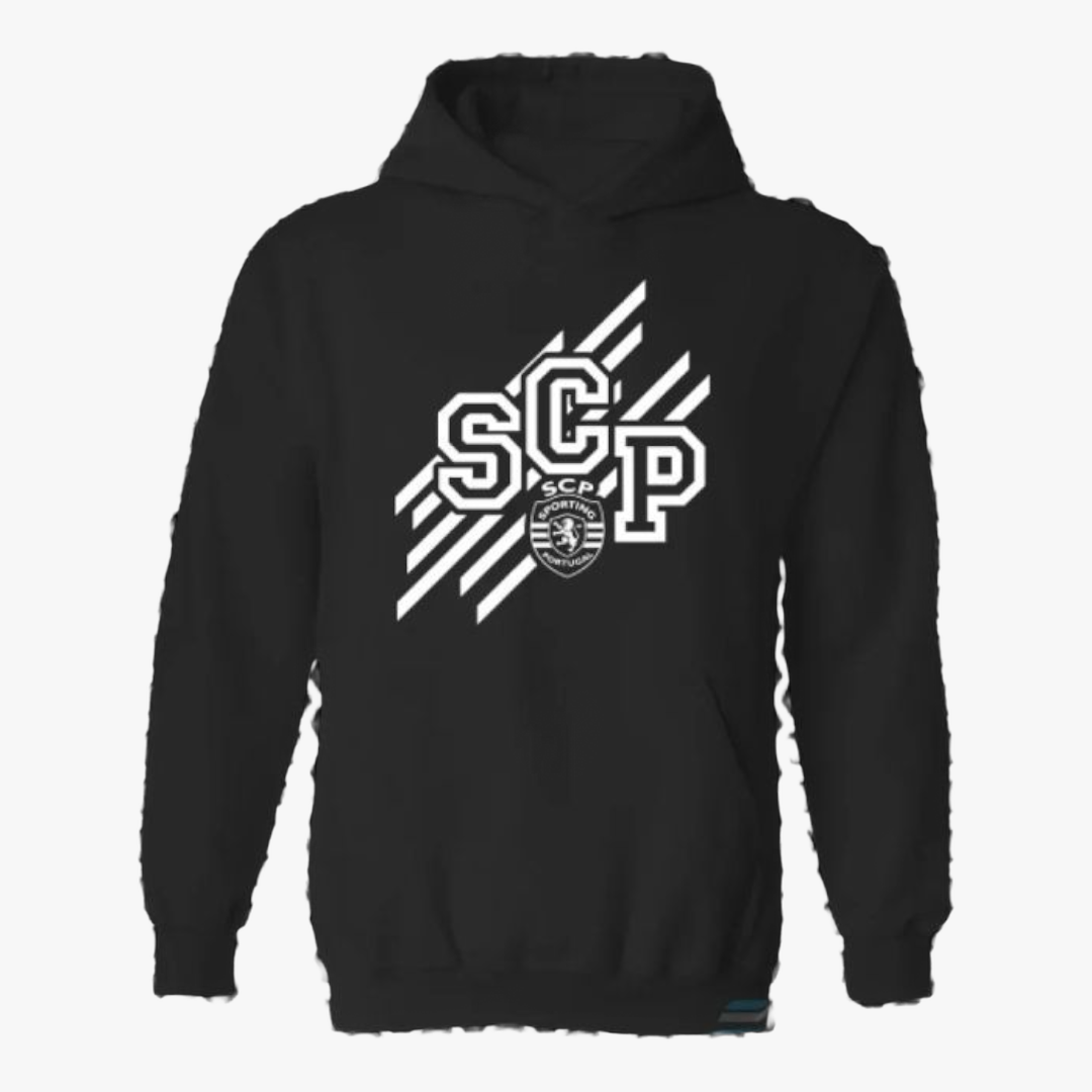 Sporting - Sweat-shirt com capuz - Preta