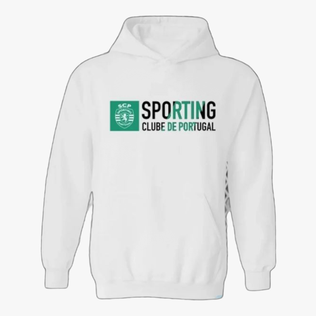 Sporting - Sweat-shirt com capuz - Branca