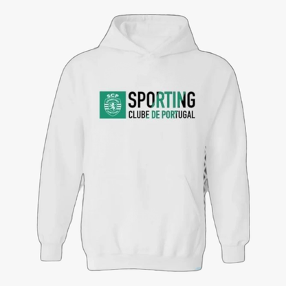 Sporting - Sweat-shirt com capuz - Branca
