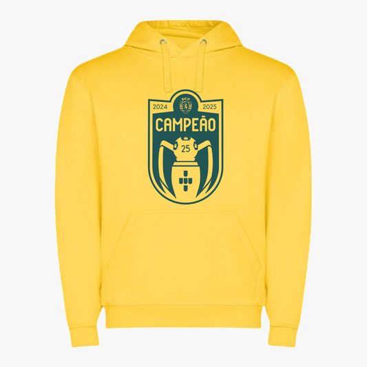 Sporting - Sweat-shirt com capuz - Amarela
