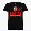 Benfica - T-shirt Preta