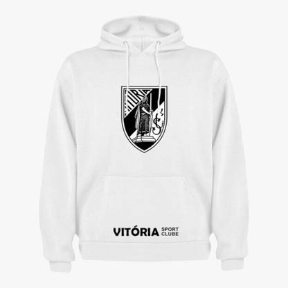 Vitória - Sweat-shirt com capuz - Branca