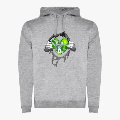 Sporting - Sweat-shirt com capuz - Cinza