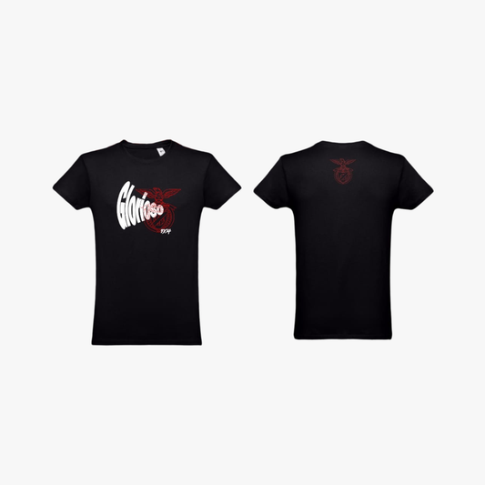 Benfica - T-shirt Preta