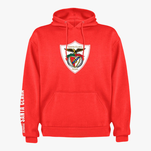 Santa Clara - Sweat-shirt com capuz - Vermelha