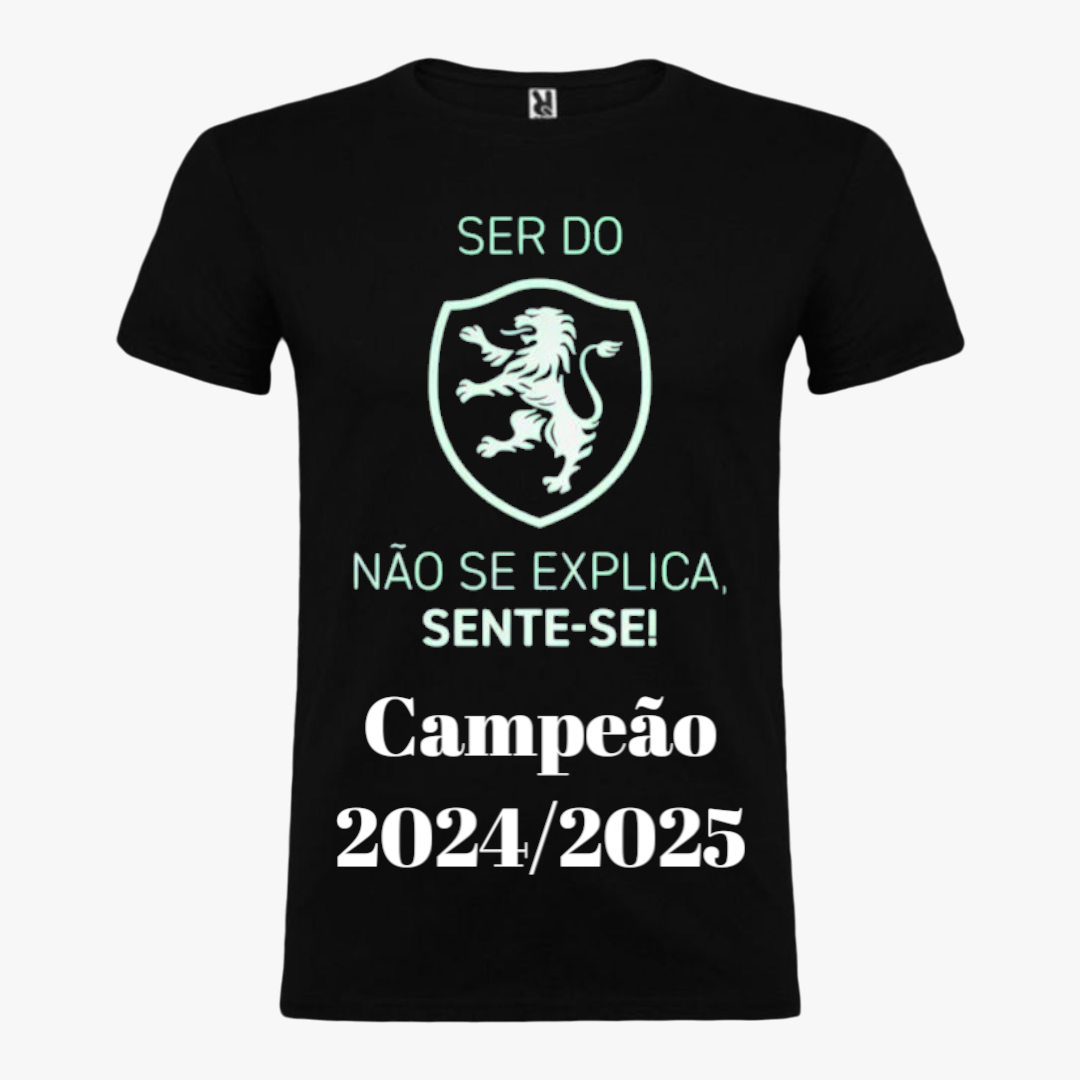 Sporting - T-shirt Preta