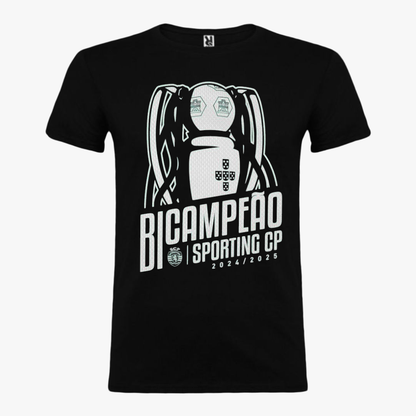 Sporting - T-shirt Preta