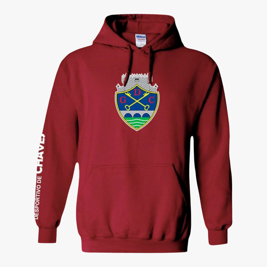 Chaves - Sweat-shirt com capuz - Borgonha