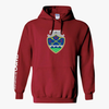 Chaves - Sweat-shirt com capuz - Borgonha