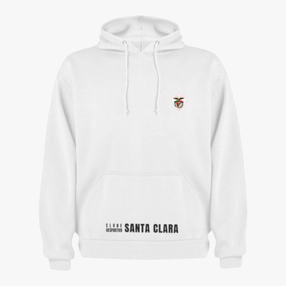 Santa Clara - Sweat-shirt com capuz - Branca