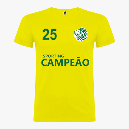 Sporting - T-shirt Amarela