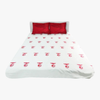 Benfica - Conjunto lençol 280*240cm + 2 fronhas casal 70*50cm