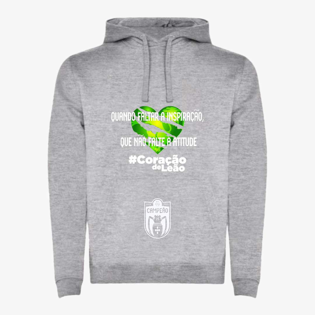 Sporting - Sweat-shirt com capuz - Cinza