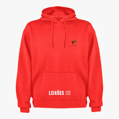 Leixões - Sweat-shirt com capuz - Vermelha