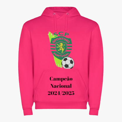 Sporting - Sweat-shirt com capuz - Rosa