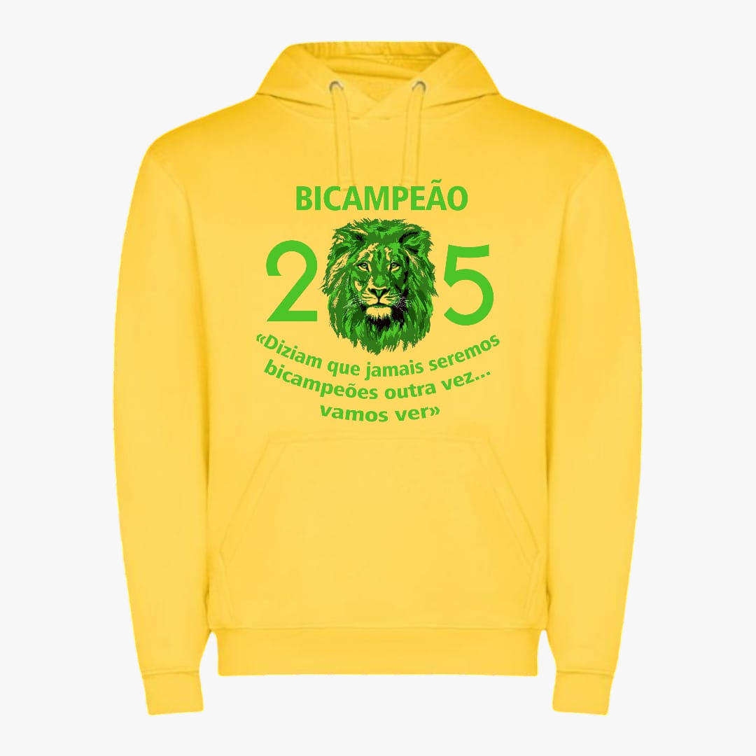 Sporting - Sweat-shirt com capuz - Amarela