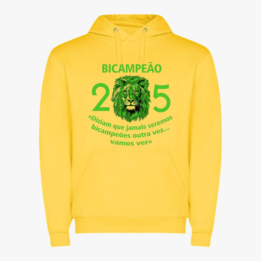 Sporting - Sweat-shirt com capuz - Amarela