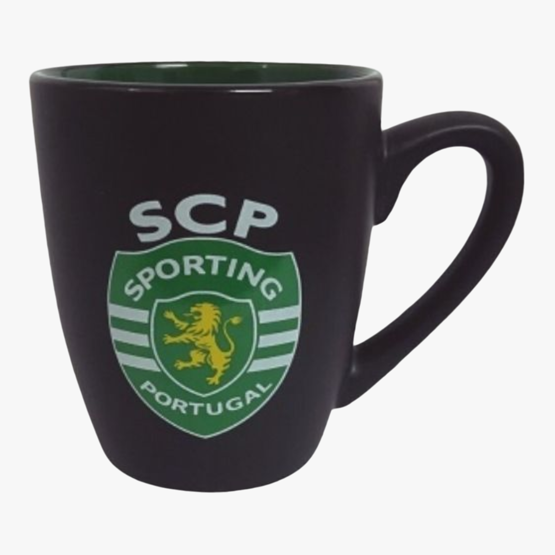 Sporting - Caneca oval preta