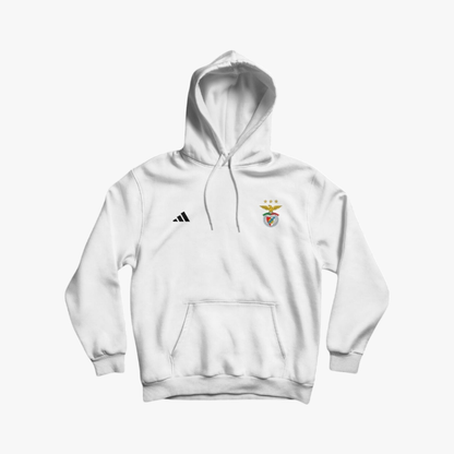 Benfica - Sweat-shirt com capuz - Branca