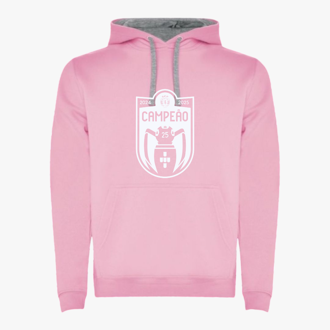 Sporting - Sweat-shirt com capuz - Rosa