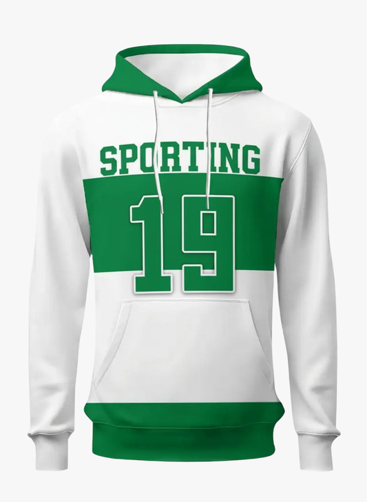 Sporting - Sweat-shirt com capuz - 2 cores
