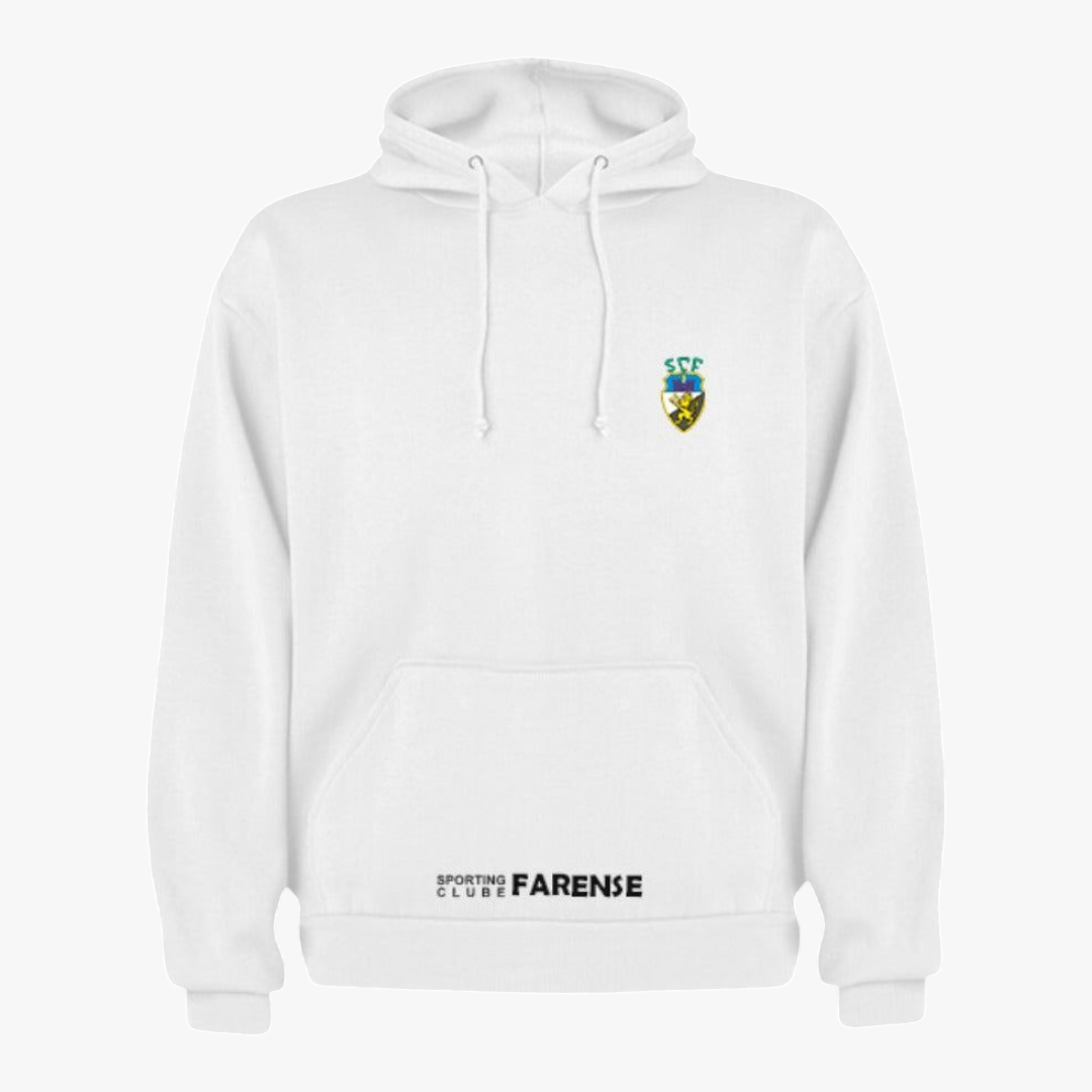 Farense - Sweat-shirt com capuz - Branca
