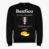 Benfica - Sweat-shirt - Preta