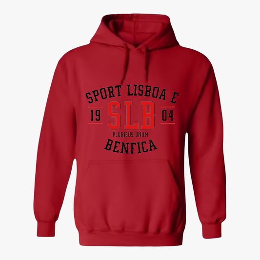 Benfica - Sweat-shirt com capuz - Vermelha