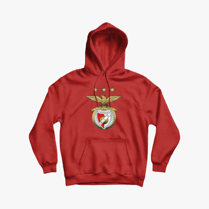 Benfica - Sweat-shirt com capuz - Vermelha