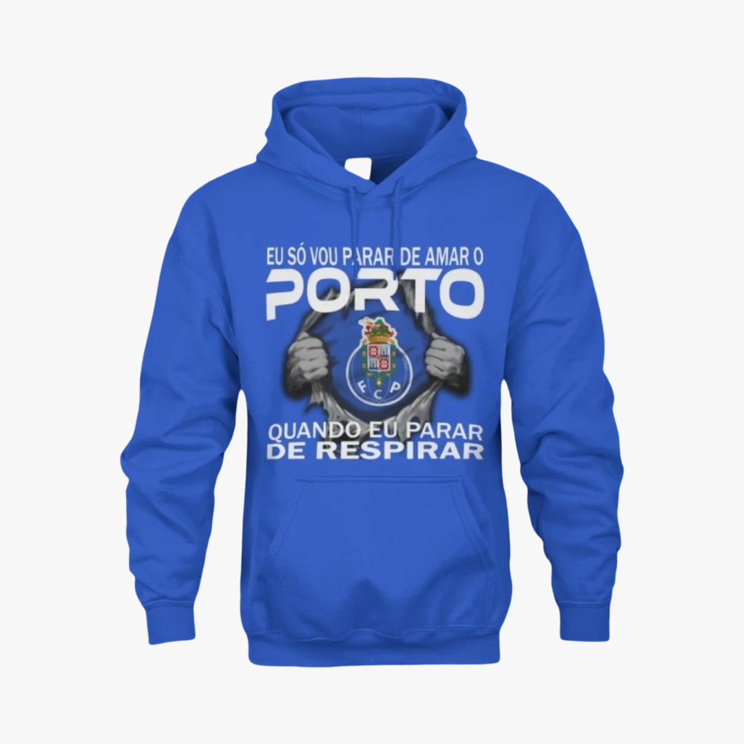 Porto - Sweat-shirt com capuz - Azul