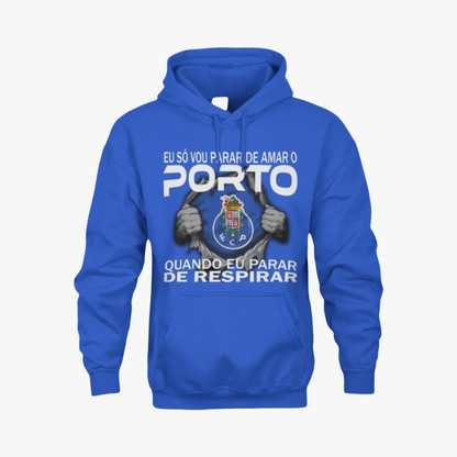 Porto - Sweat-shirt com capuz - Azul