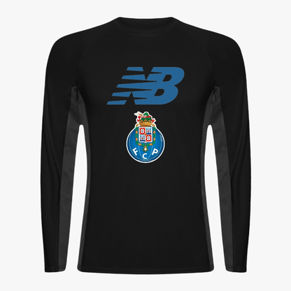 Porto - Camisola técnica de manga comprida raglan
