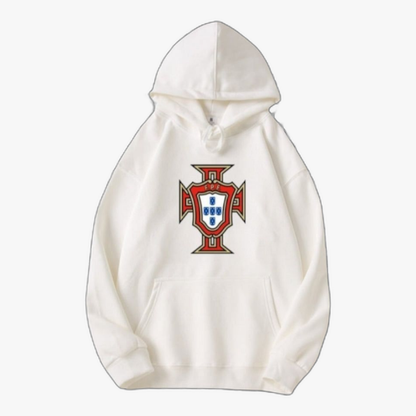 Portugal - Sweat-shirt com capuz - Branca