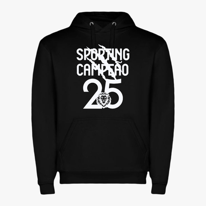 Sporting - Sweat-shirt com capuz - Preta