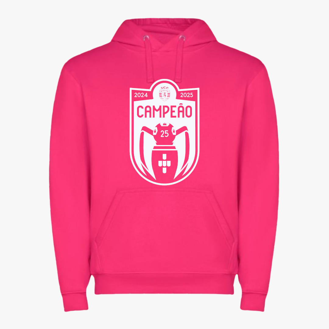 Sporting - Sweat-shirt com capuz - Rosa